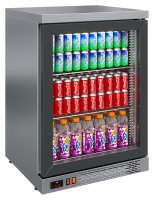 Шкаф холодильный барный POLAIR TD101-Grande черный 