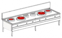 Индукционная WOK станция Heidebrenner ETK-I-W 732457