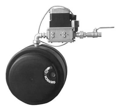 Газовая горелка Giersch RG1-Fb кВт-25-61, KE15 1/2
