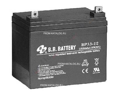 Аккумуляторная батарея B.B.Battery BPL 33-12